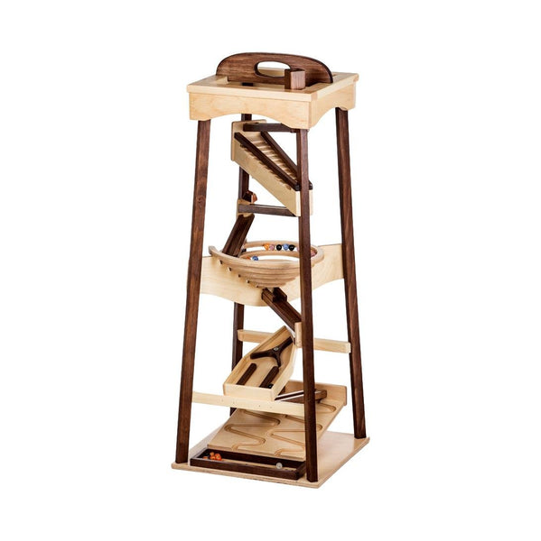 Amish wooden sale marble run