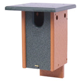 AmishToyBox.com Bluebird House, Post Mount, Amish-Made with 100% Recycled Poly Lumber