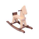 Wooden Rocking Horse Toddler Toy, Amish-Made, Child-Safe Finish