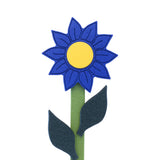 NEW! Decorative Flower Stake for Outdoor Décor, Amish-Made with Poly Lumber, Sunflower