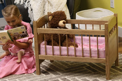 Deluxe Doll Crib with Bedding, Designed for 16-20" Dolls, Katie's Collection