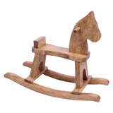 Wooden Rocking Horse Toddler Toy, Amish-Made, Child-Safe Finish