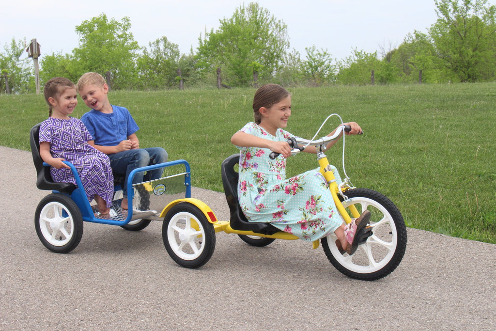 Chipmunk Coach, Kid's Pull-Behind Trailer, Amish-Made