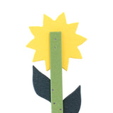 NEW! Decorative Flower Stake for Outdoor Décor, Amish-Made with Poly Lumber, Sunflower