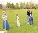 AmishToyBox.com Deluxe Croquet Game Set, 6 Player, Amish-Made