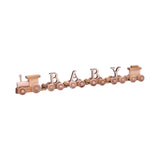 Wooden Name Train Toy, Custom Personalized ABC Letter Train, Amish-Made