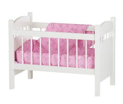 Deluxe Doll Crib with Bedding, Designed for 16-20" Dolls, Katie's Collection