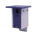 AmishToyBox.com Bluebird House, Post Mount, Amish-Made with 100% Recycled Poly Lumber