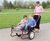 Lollipop Express Double Stroller-Cart Combo, Play Harness Included