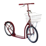 Amish-Made Deluxe Kick Scooter Bike, Model 1660, Big Kid Size