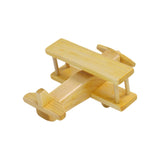 Wooden Toy Airplane With Spinning Propellor, Kid-Safe Finish