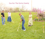 AmishToyBox.com Deluxe Croquet Game Set, 6 Player, Amish-Made