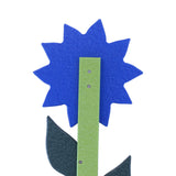 NEW! Decorative Flower Stake for Outdoor Décor, Amish-Made with Poly Lumber, Sunflower