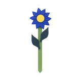 NEW! Decorative Flower Stake for Outdoor Décor, Amish-Made with Poly Lumber, Sunflower