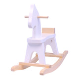 Wooden Rocking Horse Toddler Toy, Amish-Made, Child-Safe Finish