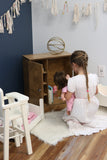 Amish-Made Wooden Doll Wardrobe, "Rebekah's Collection"