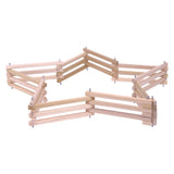 Wooden Folding Corral Fence Toy, Amish-Made, Unfinished Wood