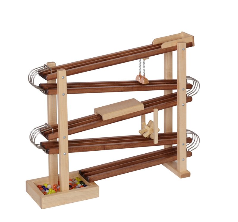 Handmade Wooden Toy - Marble Maze Kids' Toy, Shop Local AR